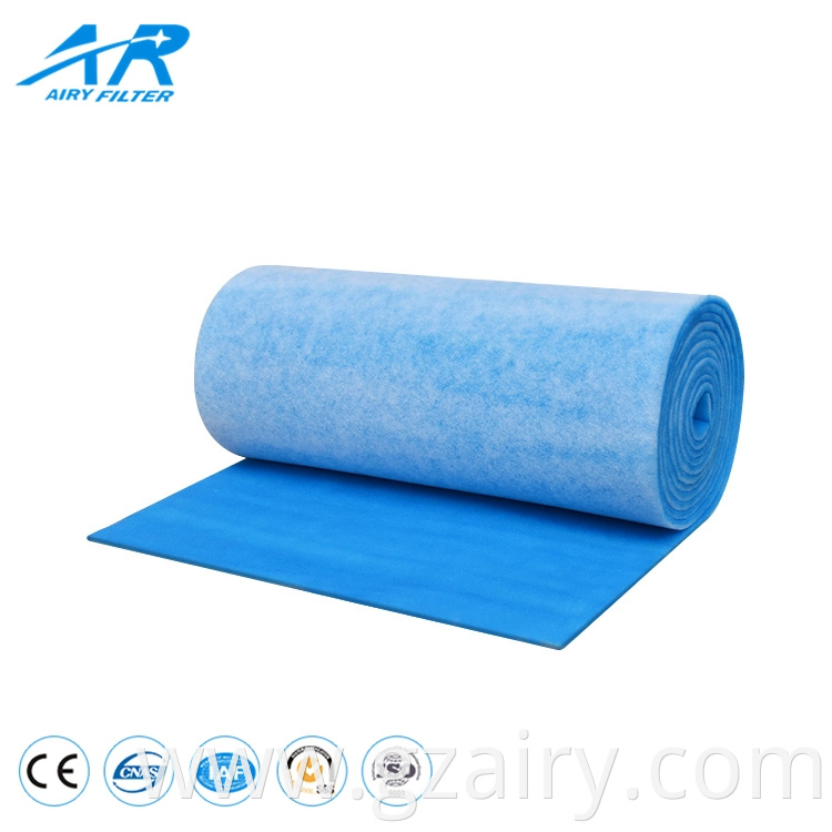 Sythetic Fiber Spray Booth Coarse Blue and White Filter Engine Parts